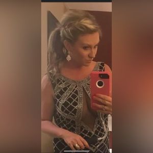 Size 10 BG Haute Dress wore once to a Mardi Gras ball ! Stunning